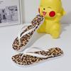 Chanclas Populares con Estampado de Leopardo Transfronterizas Sandalias Planas de Playa para Mujer para Usar Casualmente en la Costa Sandalias Antideslizantes de Suela Gruesa para Hombre