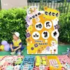 Painel Decorativo para Escola Primária Cartaz Cabine Kt Arranjo de Coração Feira de Artesanato Venda de Caridade Infantil Painel de Exposição de Marca Atividade Jardim de Infância