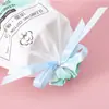 Bolsas de Embalaje para Toallas Faciales Universales en Stock, Bolsas con Cordón de PE Translúcido, Bolsas de Embalaje para Toallas Suaves de Algodón, Venta al por Mayor Directa de Fábrica