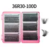 Cílios Postiços 54 Fileiras Livro de Cílios Três Dobras 10-16mm Transfronteiriço DIY Amazon Comércio Exterior Segmento Europeu e Americano Cílios