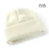 Gorro de Lana Engrosado para Deportes al Aire Libre Color Sólido Estilo Coreano Estilo Japonés para Mujer a Prueba de Frío para Pareja Placa Ligera Protección Cálida para los Oídos Gorro de Punto