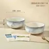 Tigelas e Pratos Yanyu Yao Cerâmica Doméstica Cor Sob Esmalte Tigelas de Arroz Verde Degradê de Alta Qualidade Pratos Simples para Sopa Doméstica