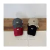 Gorra de Béisbol Bordada con Letras de Primavera Nueva Estilo Coreano para Niños y Niñas, Gorra de Pico Desgastada a la Moda Estilo Callejero
