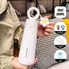 Copo de pétala altamente estiloso e criativo, copo de viagem portátil com alça de anel, garrafa de água esportiva isolada fofa
