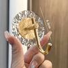 Gancho de Lujo Ligero Viscosa de Fuerte Carga Adhesivo Sin Perforaciones Baño Inodoro Toalla Llave Pegar Gancho de Cocina Hogar