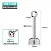 Soporte para Barra de Secado de Ropa Extra Grueso de Acero Inoxidable Extra Largo Asiento Fijo para Colgar Brida Superior para Barra de Ropa Colgante Más Asiento de Tubo Alto