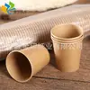 Taza de Papel Kraft de 26 oz Cubo para Sopa de Papel Kraft Bol para Ensalada de Papel Kraft Taza de Papel Kraft de 12 oz