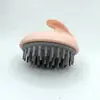 Nova Escova de Banho Limpadora de Couro Cabeludo Massageadora Portátil Escova de Shampoo de Silicone para Aliviar a Fadiga