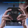 Jys Switch2 con Tecla Trasera Personalizada Agarre Recargable Joy-Con Izquierdo y Derecho Mango Pequeño Agarre Multifunción