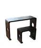 Mesa Taburete de Madera Maciza para Guqin Resonancia Mesa de Paulownia para Guzheng Mesa Antigua de Estudio China Mesa para Caligrafía Mesa para Caligrafía y Pintura Mesa de Té Zen