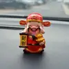 Toppers y Decoraciones para Pastel de Cumpleaños de la Serie Dios de la Riqueza para Montar en Coche, Artesanías Hechas a Mano de Yiwu