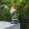 Artesanía de Resina para Jardín Navideño de Amazon Transfronteriza Adornos Estatua de Enano Barba Blanca Anciano