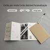 E-Commerce pós-venda elogio cashback serviço conjunto de cartões carta de agradecimento sistema cartão postal cartão de desconto cartão de felicitações impressão manual