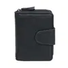 Cartera para Mujer RFID Moda Europea y Americana Nueva, Simple Retro de Longitud Media con Múltiples Ranuras para Tarjetas, Cartera Femenina Transfronteriza