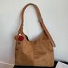 Bolsa de Hojaldre Retro Escarchada de Otoño Transfronteriza 2025 Nueva Textura de Viajero Bolso de Hombro de Moda Tendencia