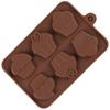 Bom tempo dos desenhos animados molde de chocolate mousse modelo silicone criativo pudim de sorvete de grau alimentício ferramenta de moagem de silicone