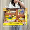 Juguetes de Casa de Juego para Niños Educativos Cocina Artificial Juguetes de Cocina Set de Vajilla para Niñas Caja de Regalo Grande Regalo Institucional