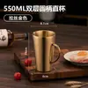 Taza de una sola capa de acero inoxidable 304, vaso de agua estilo restaurante coreano, taza de té, taza de leche, vaso para bebidas, vaso para bebidas frías, vaso para hotel bar