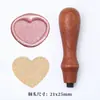 Cabeza de Cobre en Blanco para Sello de Cera con Mango de Palo de Rosa, en Stock, Cabeza de Sello en Blanco para Exportación, Material para Sello de Cera