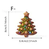 Luvas de Bola Clássicas de Natal Transfronteiriças Enfeites de Madeira Estrela Decoração de Árvore de Natal Enfeites de Decoração de Feriado de Natal