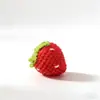 Tejido de accesorios de frutas Fresa Tiene cosas buenas sucediendo Caqui Manzana Cacahuete Naranja Colgante de Fresa Festival de Primavera