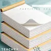 Caderno de Rascunho Forrado com Seções Separadas, em Branco, Espessado, 50 Folhas de Papel de Rascunho, 100 Páginas para Cálculos Matemáticos e Rascunhos de Estudante