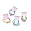 Diadema de Color Caramelo para Niños y Niñas, Diadema Linda de Dibujos Animados para Niñas, Goma para el Pelo de Bebé, Goma Pequeña, Accesorios para el Cabello Estilo Coreano