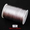 Hilo de Nudo Chino Cuerda Trenzada No. Pulsera de Cuerda de 5 Colores Material para Amuletos Hechos a Mano DIY Festival del Bote del Dragón Hilo de Cuerda Colorido