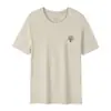 [Personalización Profesional] Camiseta de Manga Corta para Hombre de Algodón Longitud Extra Larga de Xinjiang Pima Algodón, 50 Unidades, Impresión Directa, Amoníaco Líquido