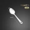 Conjunto de Utensílios de Cozinha para Cozinhar Aço Inoxidável 201 Colher de Servir Pá Escorredora Pá Reta Tamanho de Escorrer Concha de Sopa Escorredor de Sopa