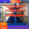 Prateleira Cantilever Tubo de aço Prateleira de armazenamento Logística Hardware Dupla face Material Pesado Prateleira de armazém industrial