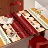 Mantel Individual de Comedor Retro Estilo Americano Sin Lavado Lujo Ligero Alto Nivel 2025 Nuevo Estilo Mantel Protector de Escritorio Sala de Estar Mesa de Centro