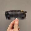 Grampo de Cabelo Acessório de Cabelo para Mulheres 2024 Novo Pente de Cabelo Pente de Inserção Faixa de Cabelo Presilha para Franja Parte de Trás da Cabeça Ferramenta Organizadora de Cabelos Soltos