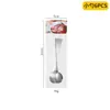 Amazon Transfronterizo Shangchao 6 Piezas Vajilla de Acero Inoxidable Cuchillo y Tenedor Cuchara Hotel Cuchillo y Tenedor para Steak Occidental Traje de 24 Piezas