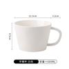 Juego de Taza y Platillo de Cerámica para Café, Taza de Desayuno de Gran Capacidad, Taza de Desayuno Estilo Ins, Taza de Té, Taza y Platillo de Desayuno en Relieve