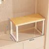 Armario de Almacenamiento, Gabinete Interior, Estante de Almacenamiento por Capas, Divisor de Gabinete, Estante de Escritorio, Organizador de Horno de Microondas, Separador de Gabinete de Cocina