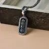 Nuevo Colgante Vajra Xizang Personalizado Retro de Plata de Ley S925 Estatua de Buda Lhasa Xizang Dorado Giratorio Simple Xizang Al por Mayor