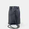 Bolso Cubo de Cuero Genuino Andiam para Mujer 2026 Nuevo Estilo Lazo Bolso Tote para Viaje de Negocios Gran Capacidad Mochila de un Solo Hombro
