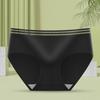 Sudeste Asiático Comercio Electrónico Transfronterizo Ropa Interior para Mujer Estudiantes de Estilo Coreano Color Puro Transpirable Cintura Media Pantalones Sexy y Lindos para Niñas