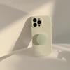 Capa de celular com suporte de cor sólida 14Promax Apple 13 para iphone11 Japão e Coreia do Sul macaron 12 uma geração de cabelo