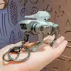Llavero de juguete de perro robot mecánico, plegable, adecuado para bolsos de parejas y accesorios de coche, juguete de perro robot al por mayor