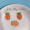 Resina Transparente Trazo Fruta Cereza Sandía Fresa Piña Durazno DIY Accesorios para el Cabello Funda para Teléfono Móvil Llavero Accesorios