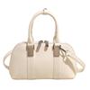 Bolso Shell Portátil de Color Sólido Simple para Mujer Primavera 2025 Nueva Llegada Moda Combinable Commuter Textil Hombro Bandolera