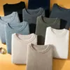 Suéter de Cachemira Baicai de Terciopelo con Cuello Redondo Bajo para Hombre, Jersey de Punto Casual de Negocios, Capa Base de Punto, Suéter Nuevo de Lana Otoño Invierno