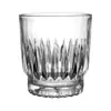 Copa de Cóctel Retro de Vidrio, Vaso Rayado para Jugos, Vaso de Agua, Vaso para Bebidas de Alto Valor Estético, Vaso para Café Americano con Hielo