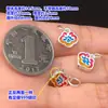 Plata Pura S999 Azul Quemado Pegamento Colgante de Calabaza Ruyi Colgante Cristal Wenwan Cuerda Trenzada para Muñeca Collar Accesorios DIY