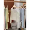 Cárdigan de Punto de Seda Blanca Hielo con Protección Solar, Chaqueta Fina para Mujer, Chal de Verano para Combinar con Vestidos y Camisolas, Cubierta para Aire Acondicionado