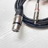 RCA a Carnon macho y hembra línea AV conexión amplificador de potencia Lotus a Carnon macho y hembra línea de mezclador tarjeta de sonido línea Carnon 1 metro