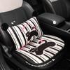 Cojín Azul de Lluvia de Dibujos Animados para Asiento de Coche Lindo Cojín Decorativo para Asiento de Coche Universal Cuatro Estaciones Funda Cómoda para Asiento de Coche