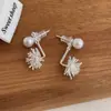 Aretes de Fuegos Artificiales para Mujer, Suaves y Versátiles, Modernos, Elegantes, de Alta Gama, Exquisitos Pendientes y Aretes para Mujer